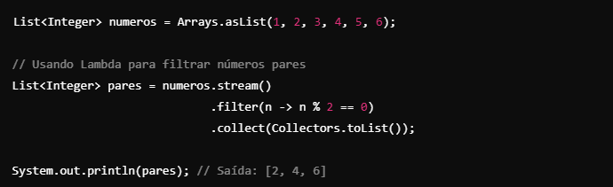 Exemplo Lambda com Filtragem de Dados