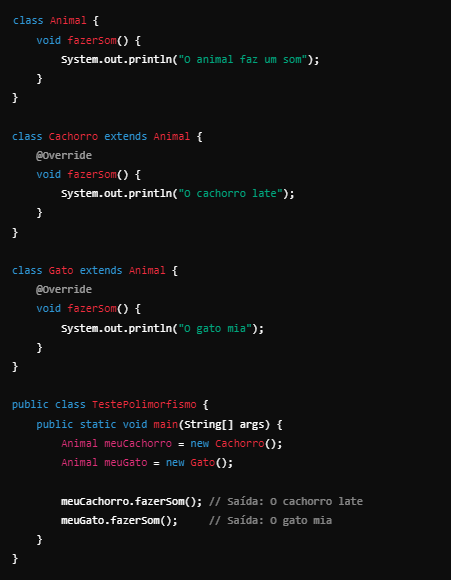 Código Java sobre Encapsulamento